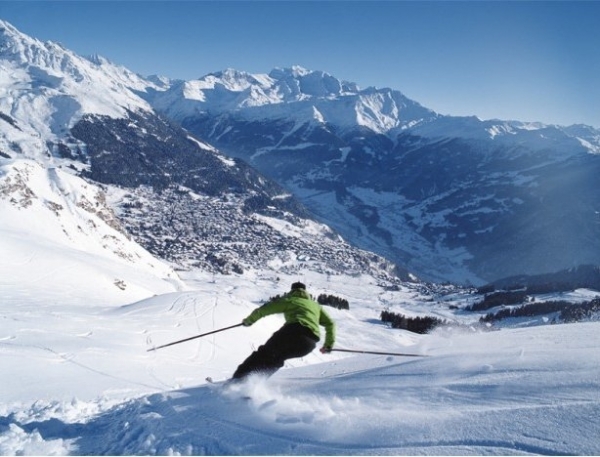 Швейцария, горные лыжи