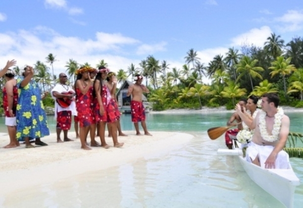 Полинезийская свадебная церемония