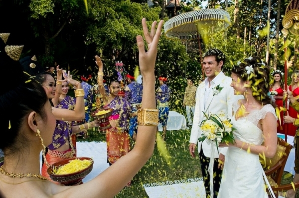 Тайская свадебная церемония