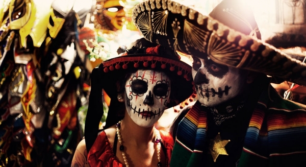праздник мертвых в Мексике